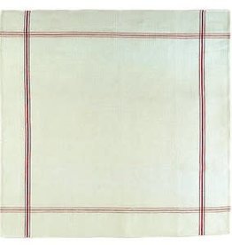 Libeco Belgian Linens Confiture Tea Towel, 33.5 x 33.5 - Red
