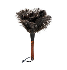Burstenhaus Redecker Ostrich Feather Duster, Black - Small