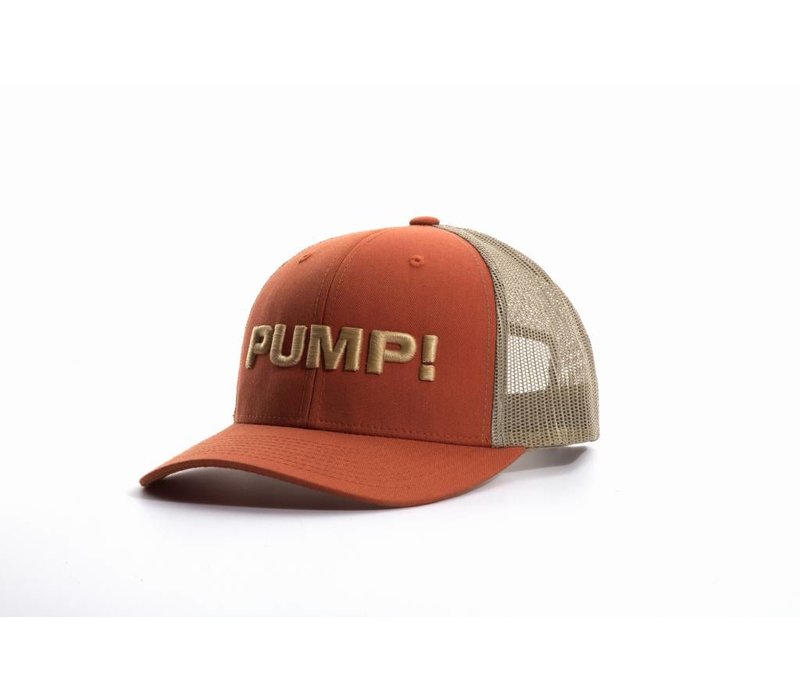 burnt orange baseball cap