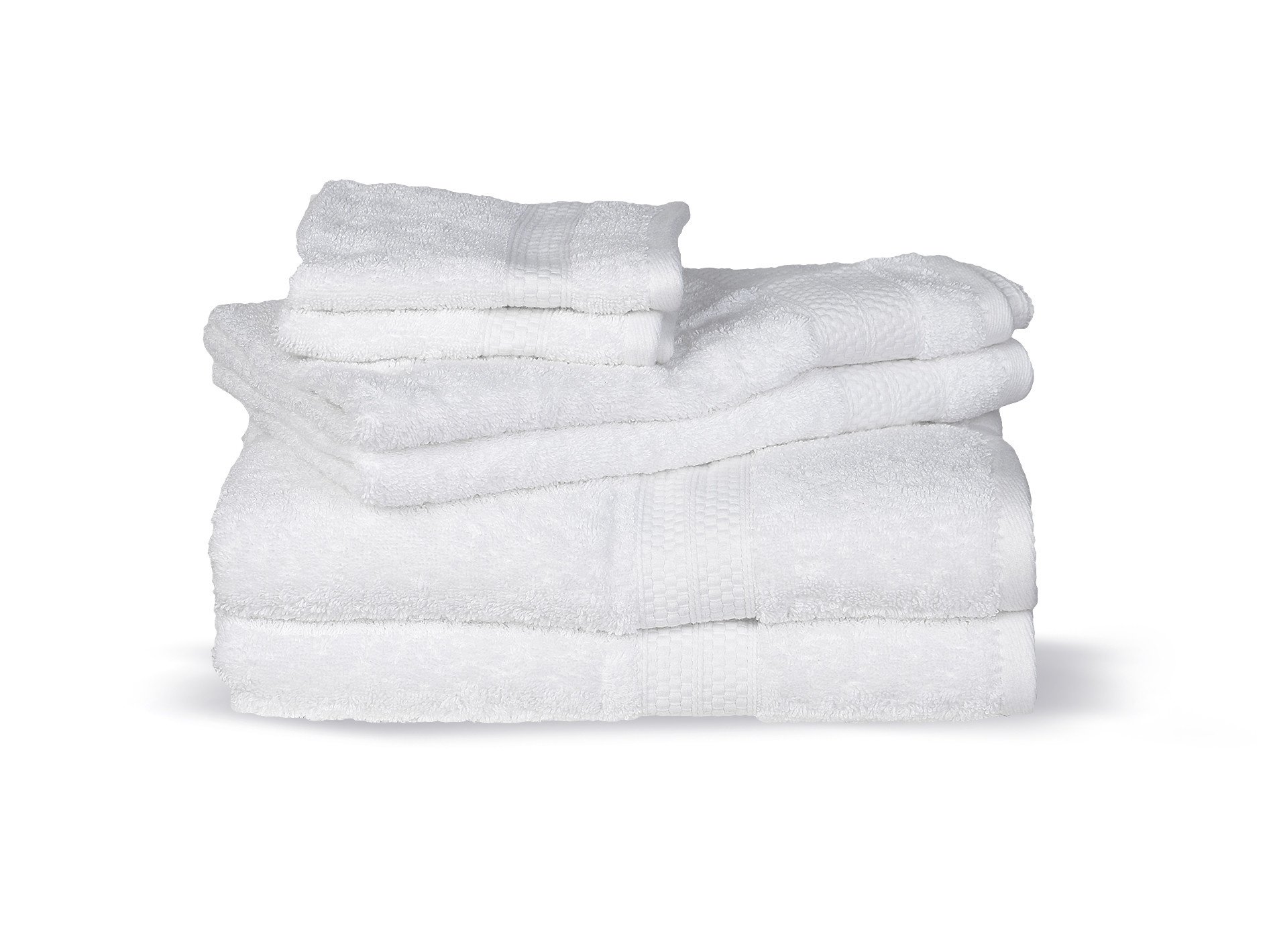 Manchester Mills® White 22 x 44 Classic Cotton Bath Towels (45404)