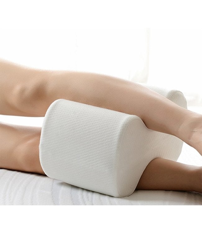 MAISON CONDELLE MEMORY FOAM KNEE PILLOW WHITE 10X8X6"