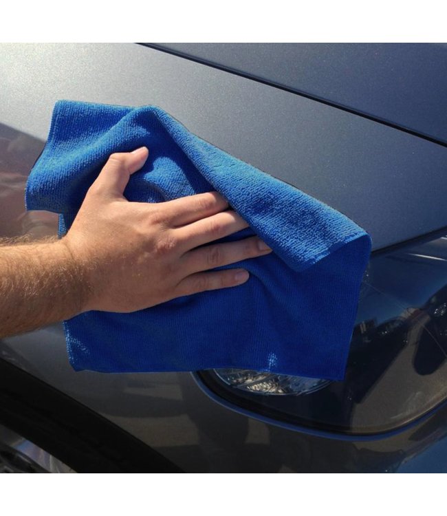 8pk MICROFIBER CLEANING CLOTH MULTI 13X13"