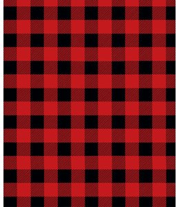 LAUREN TAYLOR *MICRO MINK BLANKET 78X94" (MP3) BUFFALO PLAID