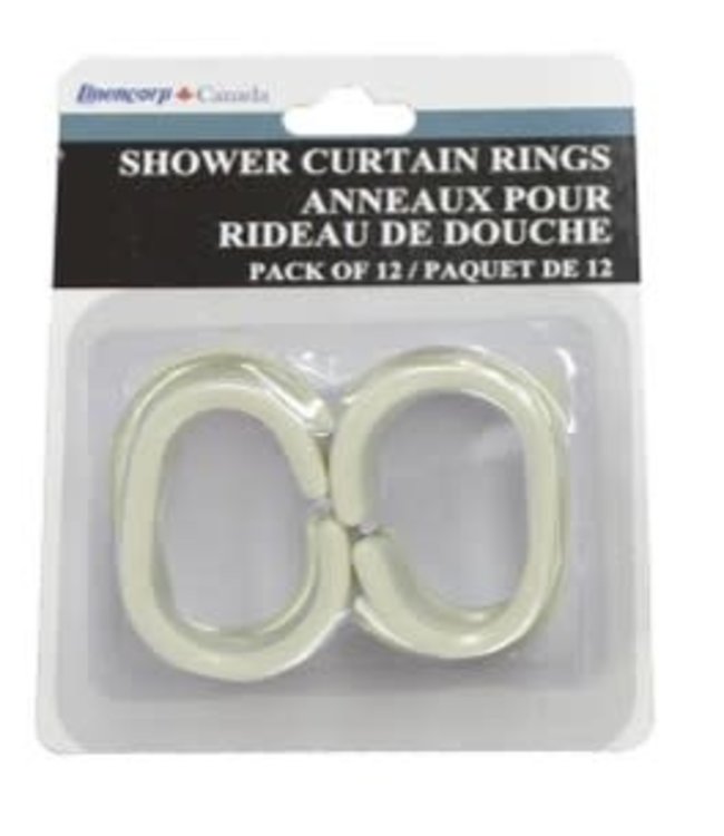 C-CLIPS SHOWER CURTAIN HOOKS - Oxford Mills Home Fashion Factory Outlet and  Beddington's Bed & Bath