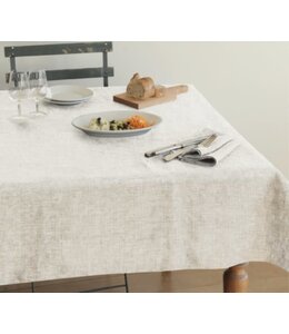 MORRIS TWO TONE MELANGE TABLECLOTH (MP6)