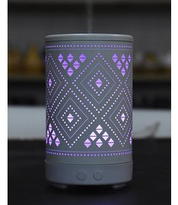 LAUREN TAYLOR COLOUR CHANGING LED DIAMOND DIFFUSER WHITE (MP8) 100ml