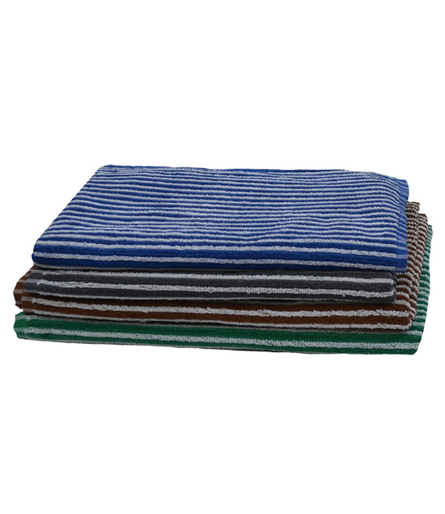 *PINSTRIPE TOWELS AST