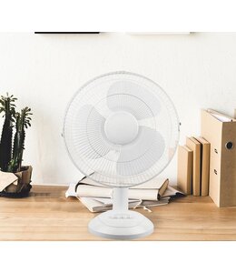STUDIO 707 12" DESK FAN WHITE