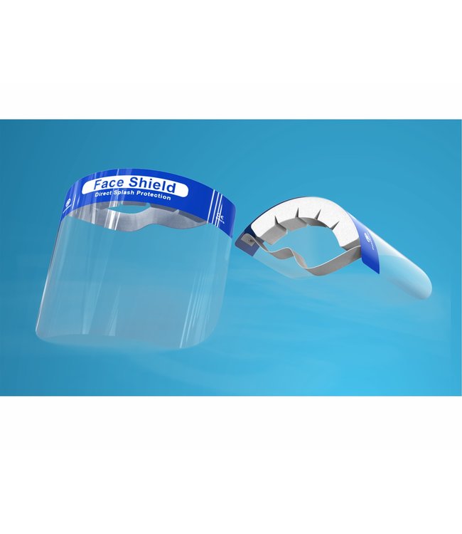 PROTECTIVE ANTI FOG FACE SHIELD CLEAR (MP200)