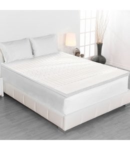 MAISON BLANCHE 5 ZONE COMFORT 1.5" MEMORY FOAM MATTRESS TOPPER (MP4)