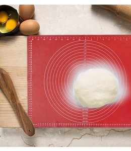 A LA CUISINE SILICONE PASTRY MAT (MP12) RED OR GREEN