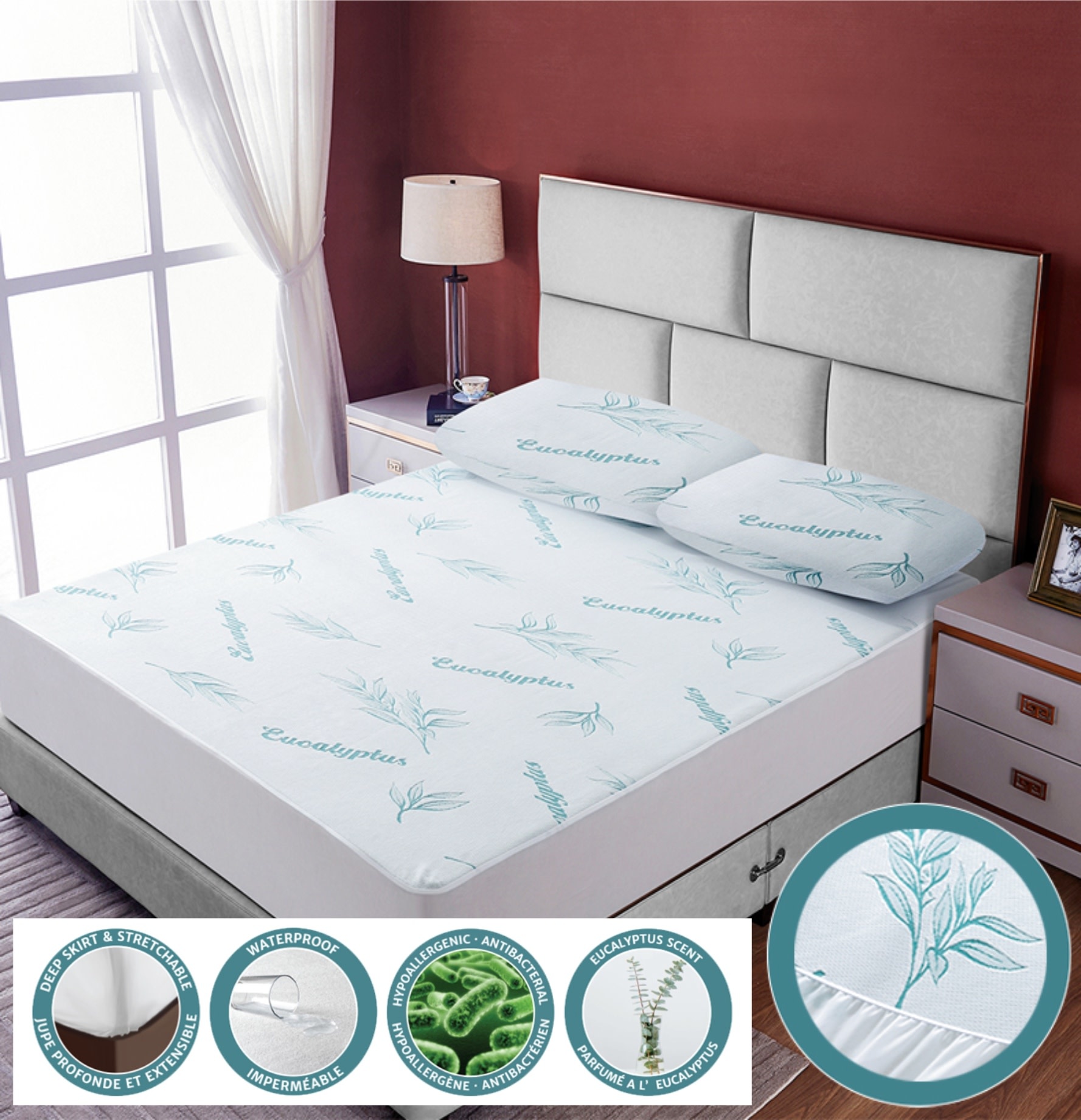 eucalyptus mattress protector