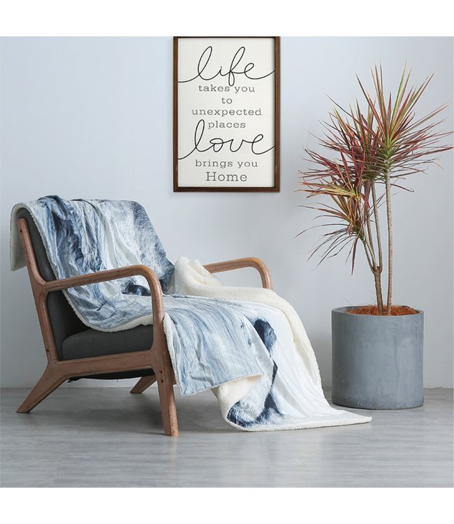 LAUREN TAYLOR PHOTOREAL SEPIA THROW 50X60" (MP6)