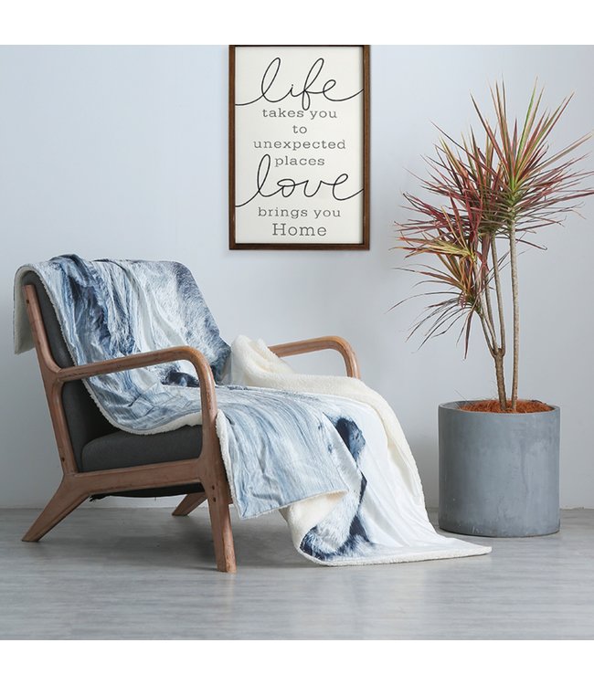 LAUREN TAYLOR PHOTOREAL SEPIA THROW 50X60" (MP6)