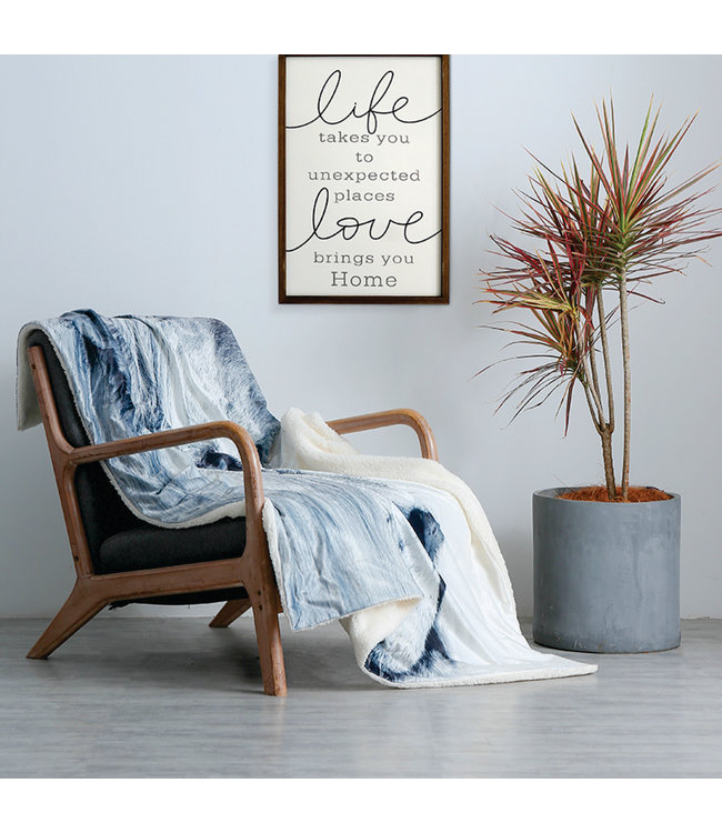 LAUREN TAYLOR PHOTOREAL SEPIA THROW 50X60" (MP6)