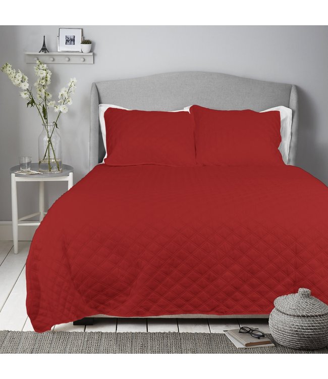 ADRIEN LEWIS QUENTIN DIAMOND QUILT SET