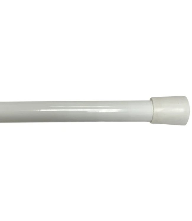 LAUREN TAYLOR TENSION ROD 11/13MM WHITE