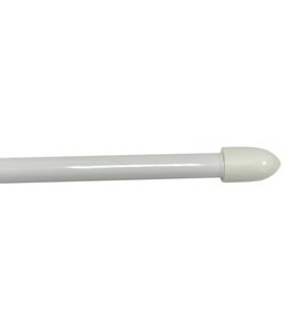 LAUREN TAYLOR SASH ROD 6/8MM WHITE