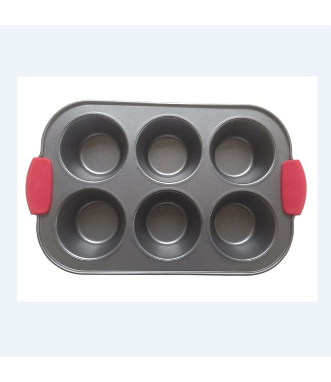 Silicone Handle Muffin Pan