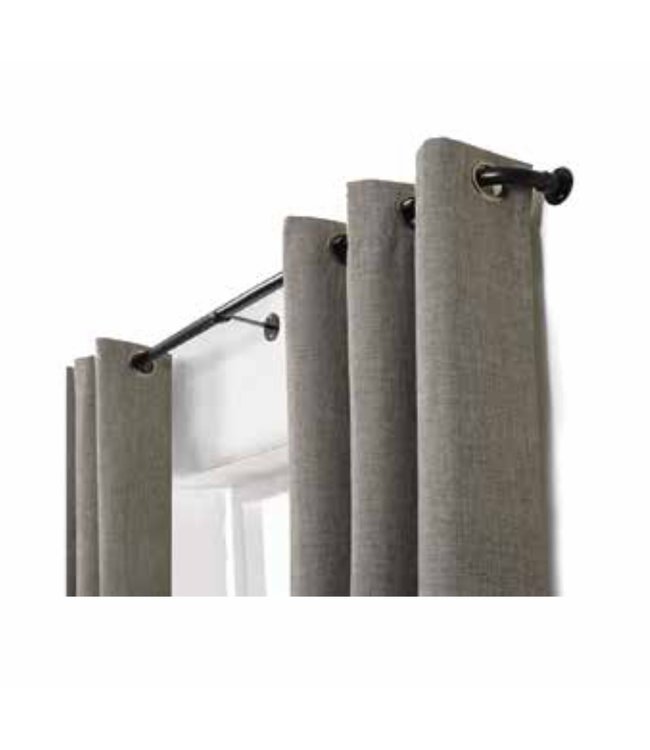 ADRIEN LEWIS BLACK OUT CURTAIN ROD (MP6)