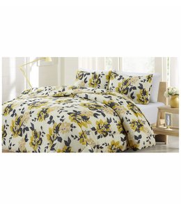 ZINNIA COMFORTER SET YELLOW
