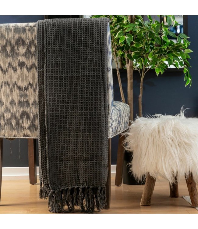 *HONEYCOMB THROW/BLANKET