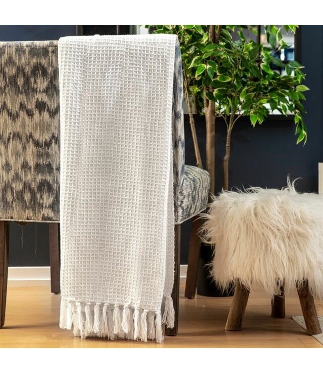 *HONEYCOMB THROW/BLANKET