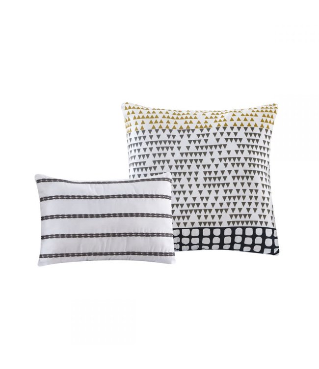 ADRIEN LEWIS DHARMA COMFORTER SET YELLOW (MP2)