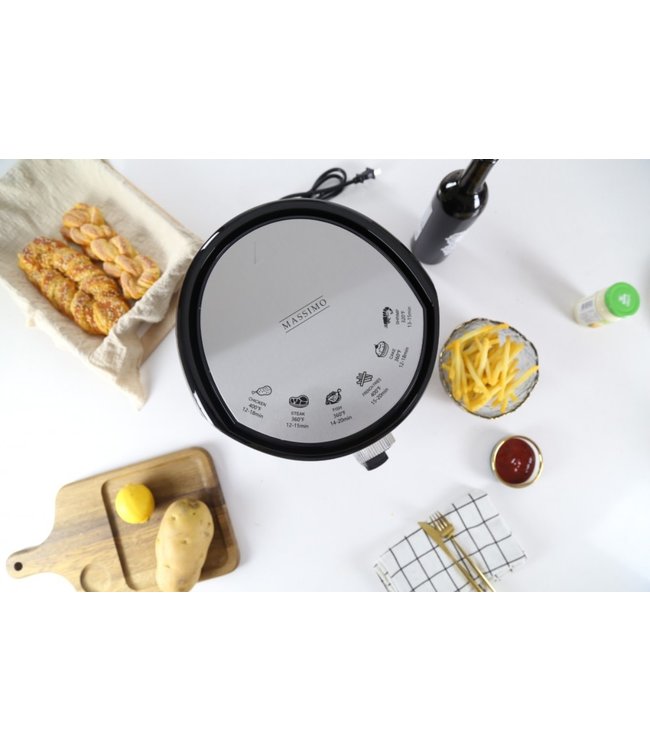 MASSIMO AIR FRYER 5L DIGITAL CONTROL BLACK