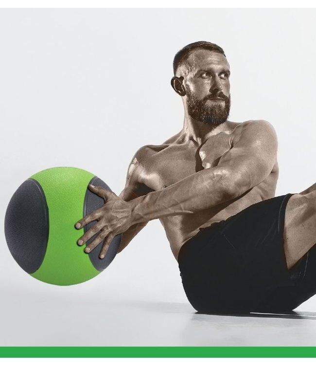 IRONGEAR MEDICINE BALL BLUE& BLACK 12 lbs