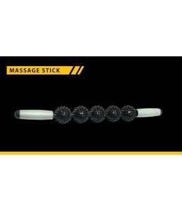 IRONGEAR BLACK MASSAGE STICK WITH 5 MASSAGE BALLS