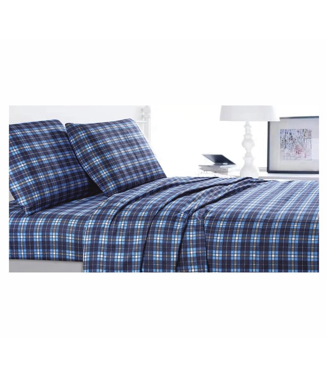 MARSDEN PLAID DUVET COVER SET (MP2)