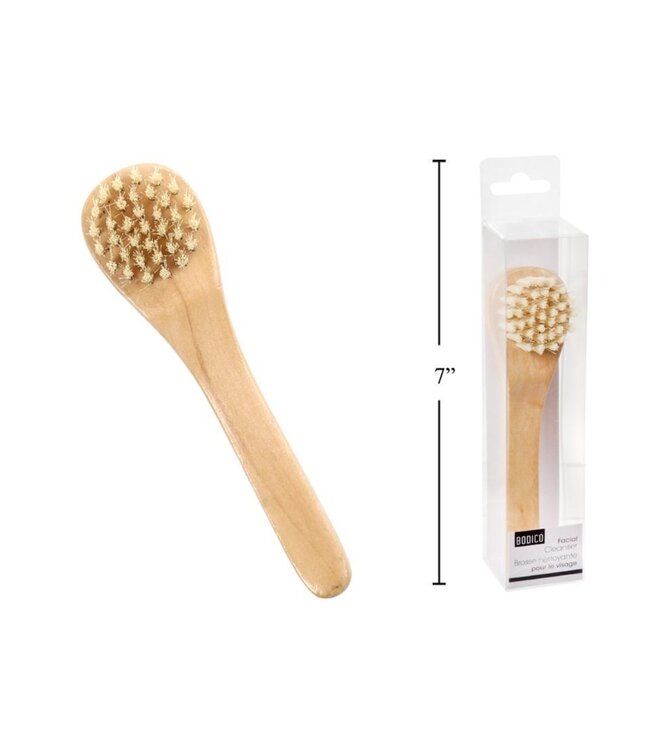 WOODEN FACIAL BRUSH