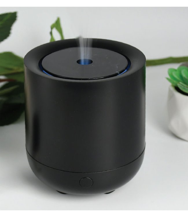 LAUREN TAYLOR BLACK ESSENTIAL OIL LED DIFFUSER 90ML