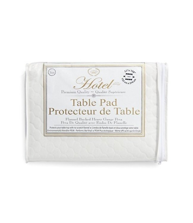 HOTEL QUILTED TABLE PROTECTOR