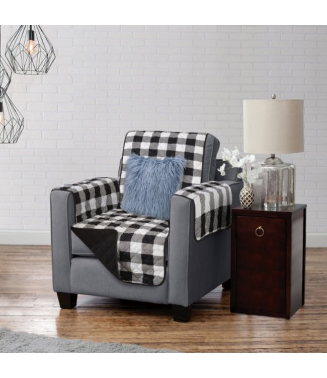 LAUREN TAYLOR HUDSON REVERSIBLE QUILTED PROTECTIVE SLIP COVER