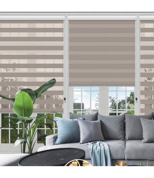 MAISON CONDELLE CORDLESS DAY AND NIGHT ROLLER BLINDS