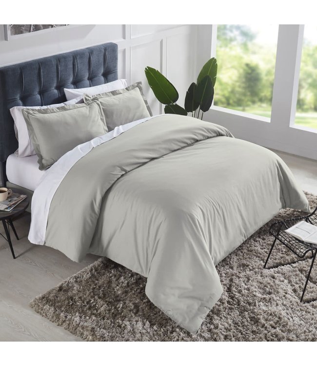 PACIFIC 100% WASHED COTTON DUVET COVER SET