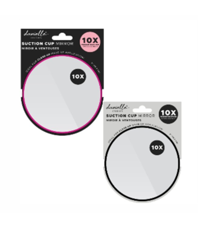 SUCTION CUP MIRROR 10X ASSORTED 5”