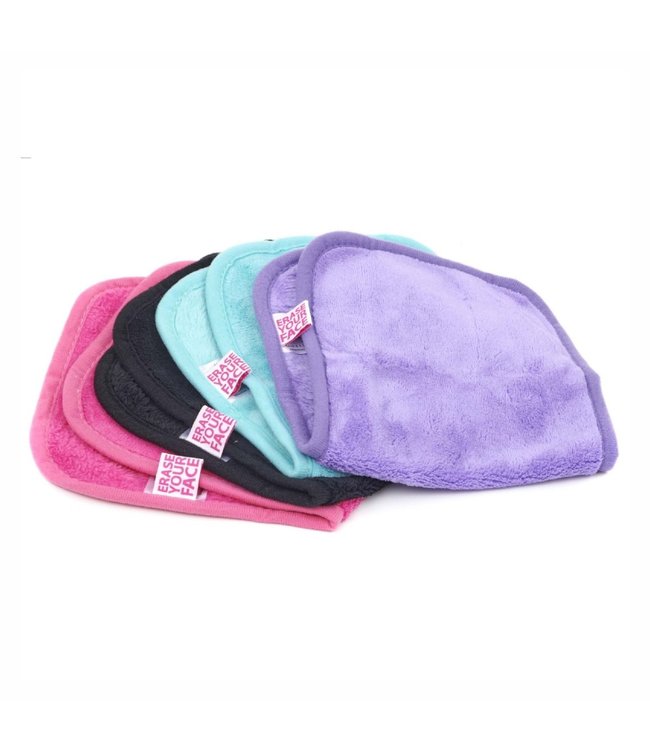 4 PK ERASE YOUR FACE CLEANING CLOTH MULTI (MP4)