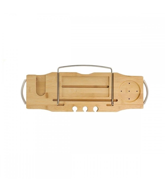 LE SPA BAMBOO BATH CADDY 7X19-33"