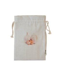 GARLIC BAG w/ZIPPER 11X8"