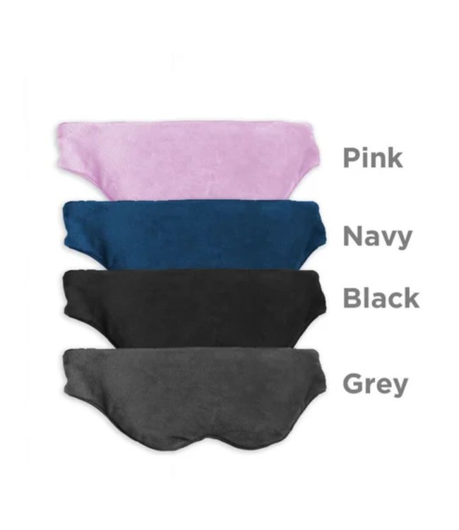 SERENITY WEIGHTED FLEECE EYE MASK 9.5x4.5"