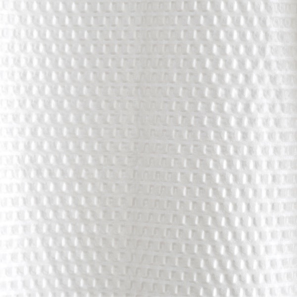 ELLA MICROFIBER SHOWER LINER STALL SIZED WHITE Oxford Mills Home