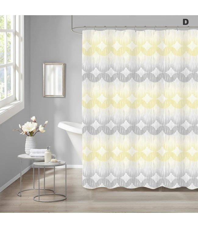SELINA SHOWER CURTAIN AST 70X72"