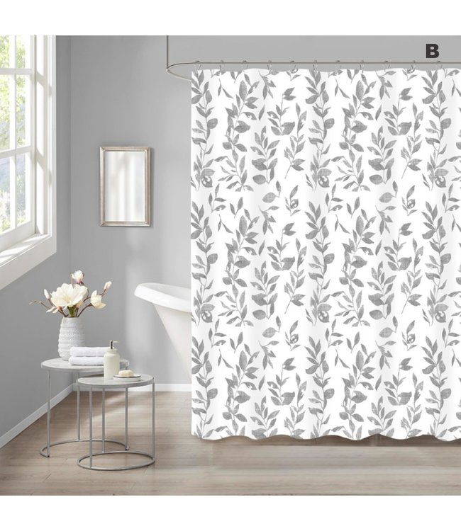 SELINA SHOWER CURTAIN AST 70X72"