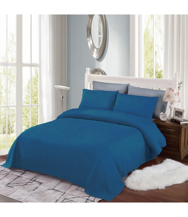 SOLID MICROFIBRE SHEET SET