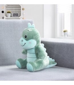 mari & mac KIDS PLUSH NOVELTY CUSHION BABY DINO