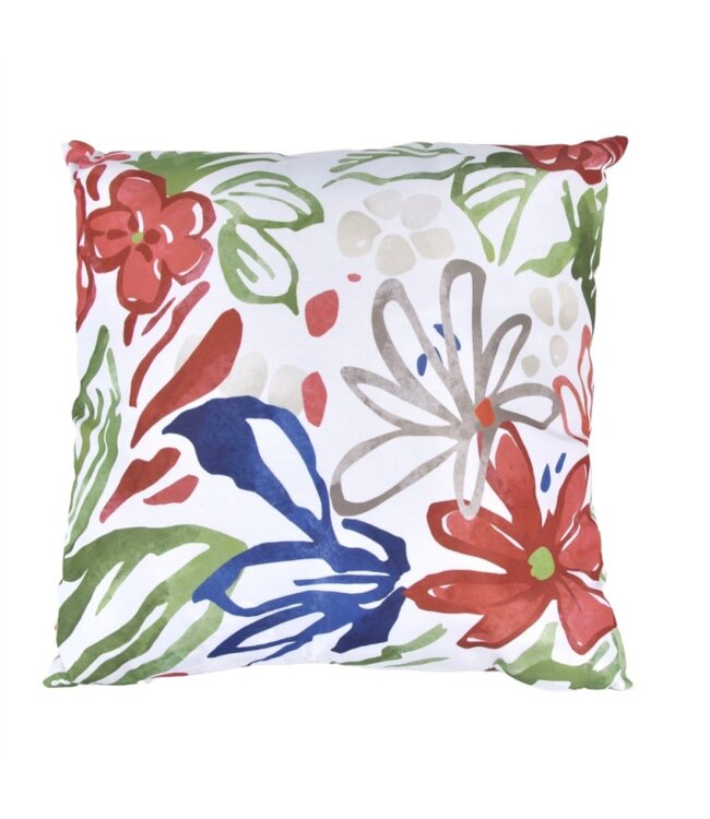 OUTDOOR MARGOT COLLECTION CUSHION PRINTED 17X17"