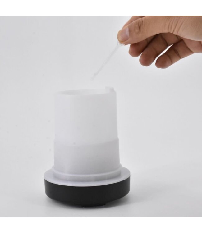 LAUREN TAYLOR CERAMIC AROMA DIFFUSER w/7 AUTO CHANGING LED LIGHTS 100ML